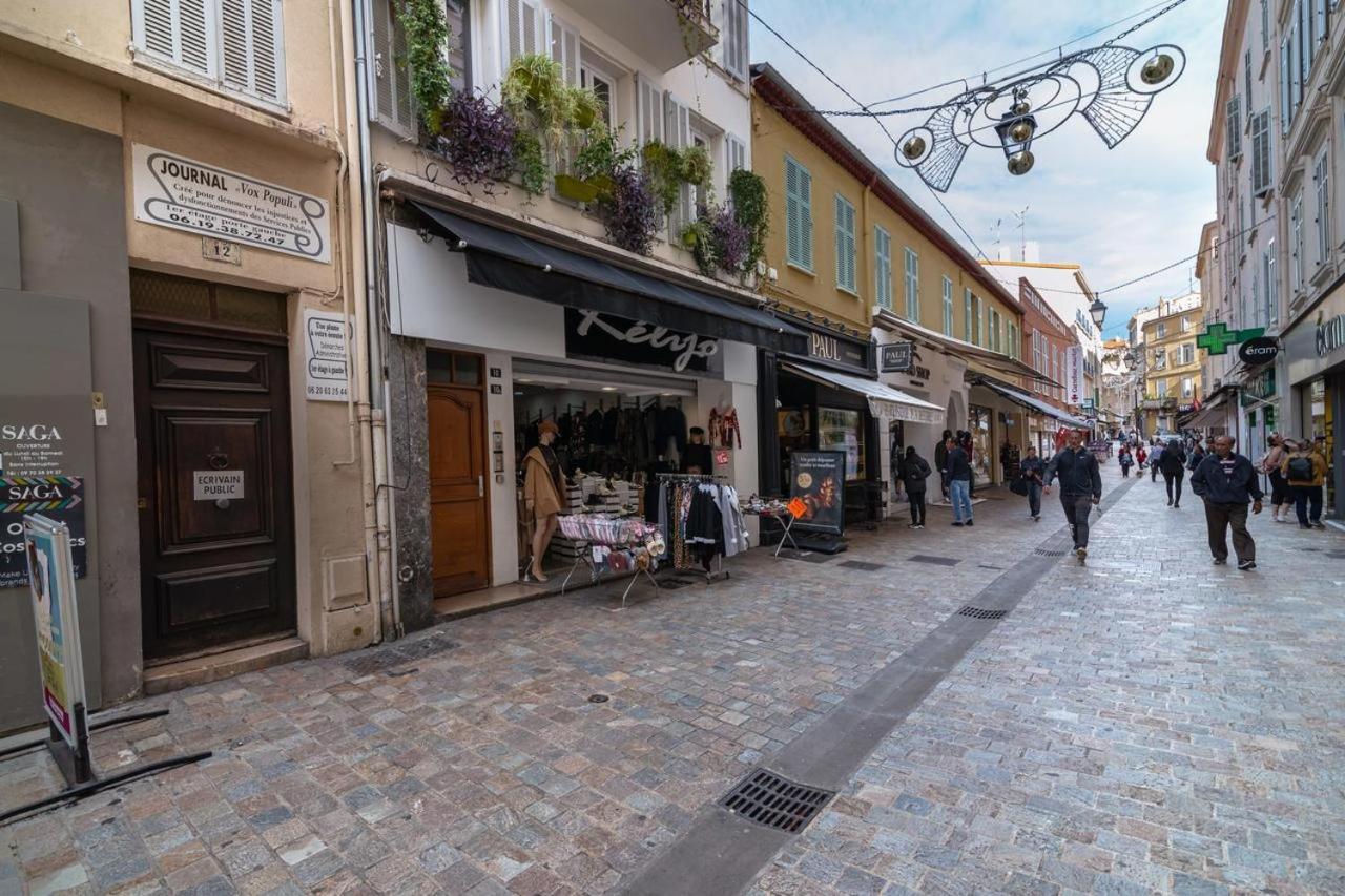 Romantic And New Apartment In The Famous Rue Meynadier In The Supercentre Of Cannes Exteriér fotografie